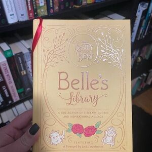 Disney Beauty and the Beast Belle's Library Book